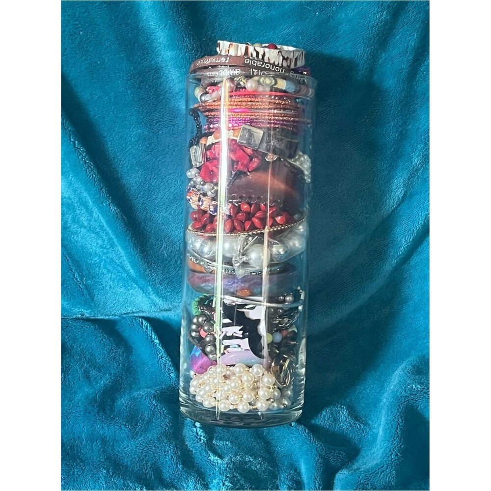 80pc Mystery Bracelet Lot 1lb 13oz Costume Jewelry Grab Bag